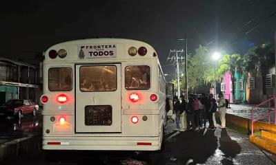 Último traslado del Frontera Bus