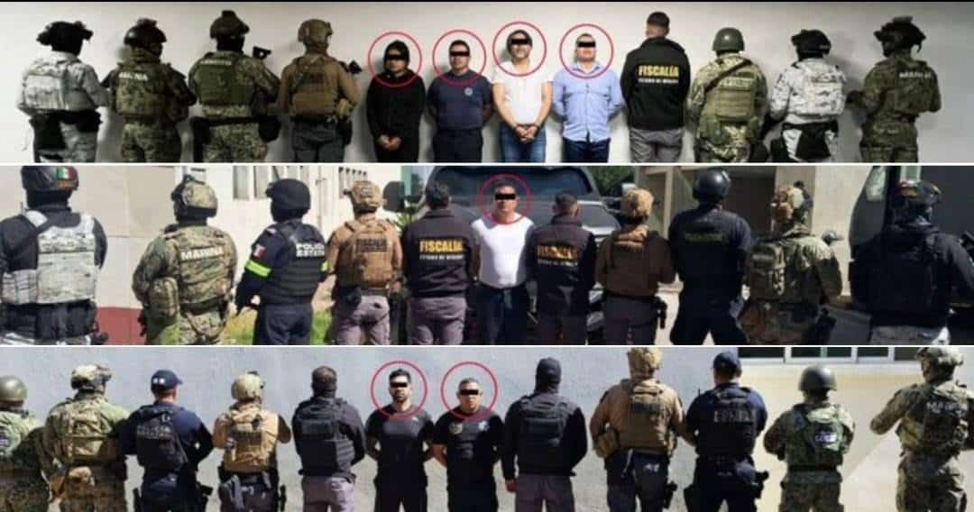 Estos son los detenidos por la Operación Enjambre