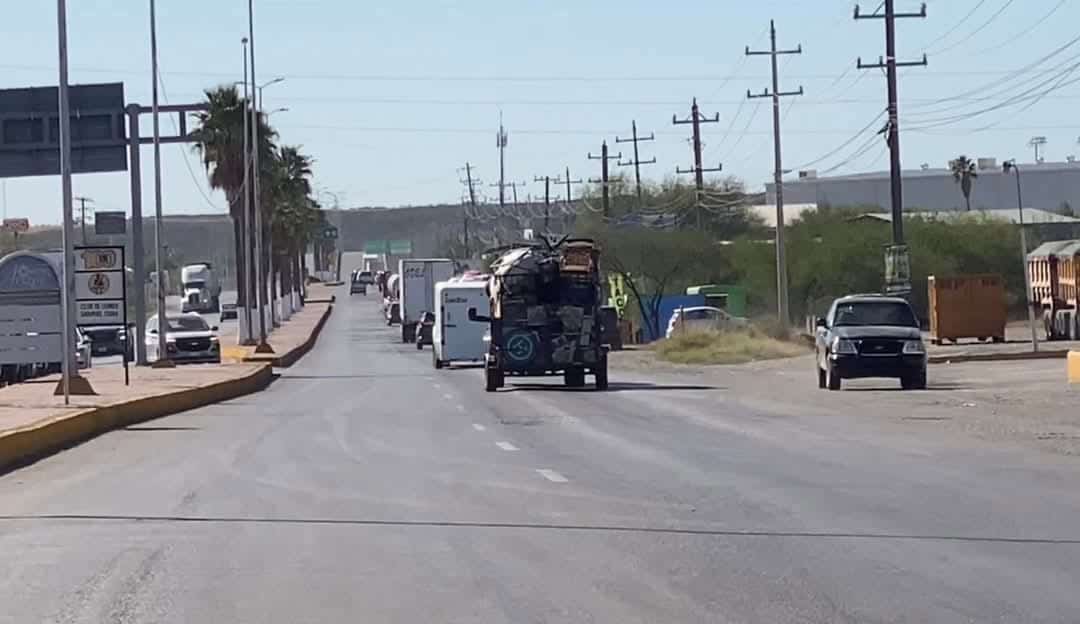 Aumenta tráfico en carretera 57