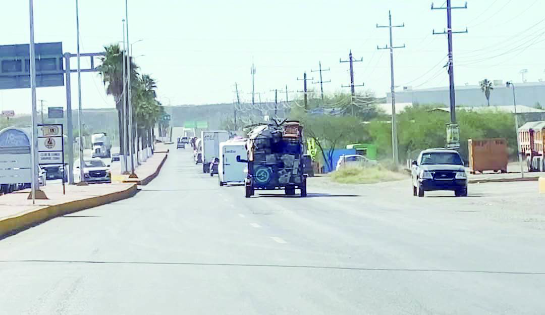 Aumenta tráfico en carretera 57