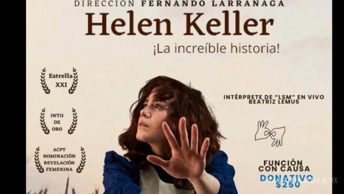 Pondrán en escena la obra ´Helen Keller´