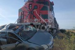 Accidente en tramo ferroviario deja a dos personas heridas en Estación Barroterán