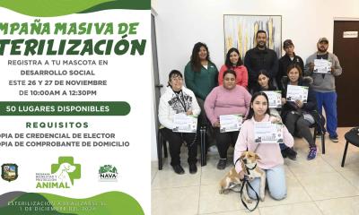 Anuncian campaña masiva de esterilización en Nava