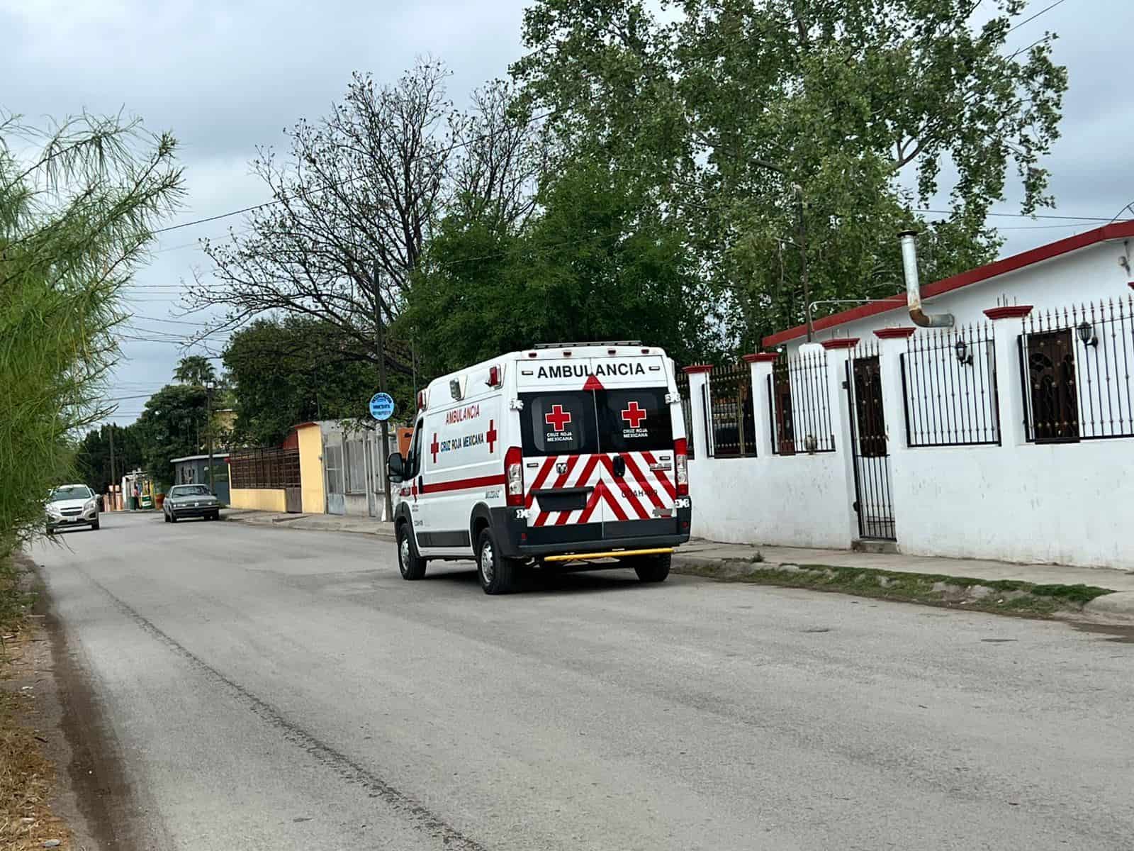 El afectado fue atendido en el Hospital General “Hugo Héctor Martínez Tijerina”.