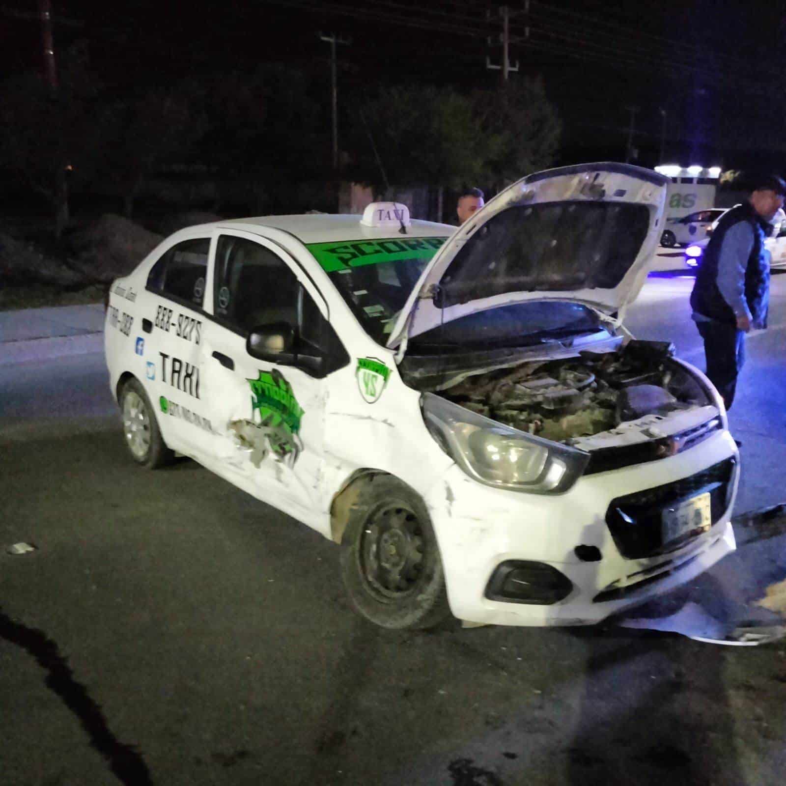 Se Registra Fuerte Choque en la Calle Guerrero