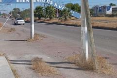 Colapsa arco de bienvenida en el mineral de Palaú