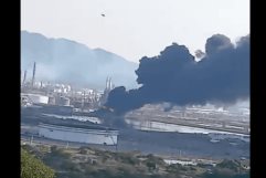 Refinería de Salina Cruz en Oaxaca sufre incendio