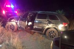 Volcadura en la carretera Allende-Nava deja tres lesionados