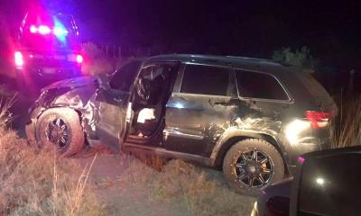 Volcadura en la carretera Allende-Nava deja tres lesionados