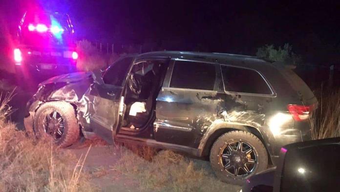 Volcadura en la carretera Allende-Nava deja tres lesionados