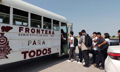 Trasladó FronteraBus a 70 mil estudiantes