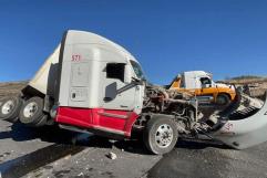 Otro accidente más de tráiler en la 57