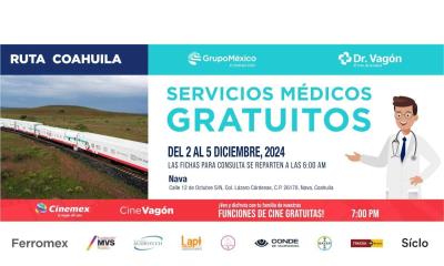 Ofrecerá Dr. Vagón servicios gratuitos en la Colonia Lázaro Cárdenas de Nava