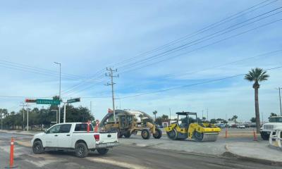 Avances en infraestructura en Ciudad Acuña con obras en el Libramiento Emilio Mendoza