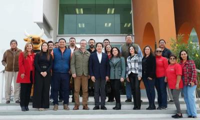 Visita Mario Delgado la Universidad Politécnica