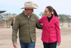 Revisan Manolo y Claudia proyectos para Coahuila