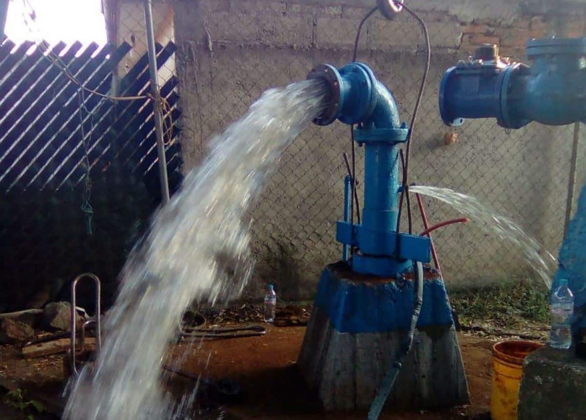 Equipamiento de rebombeo en Nueva Rosita habrá de beneficiar a un número considerable de familias.