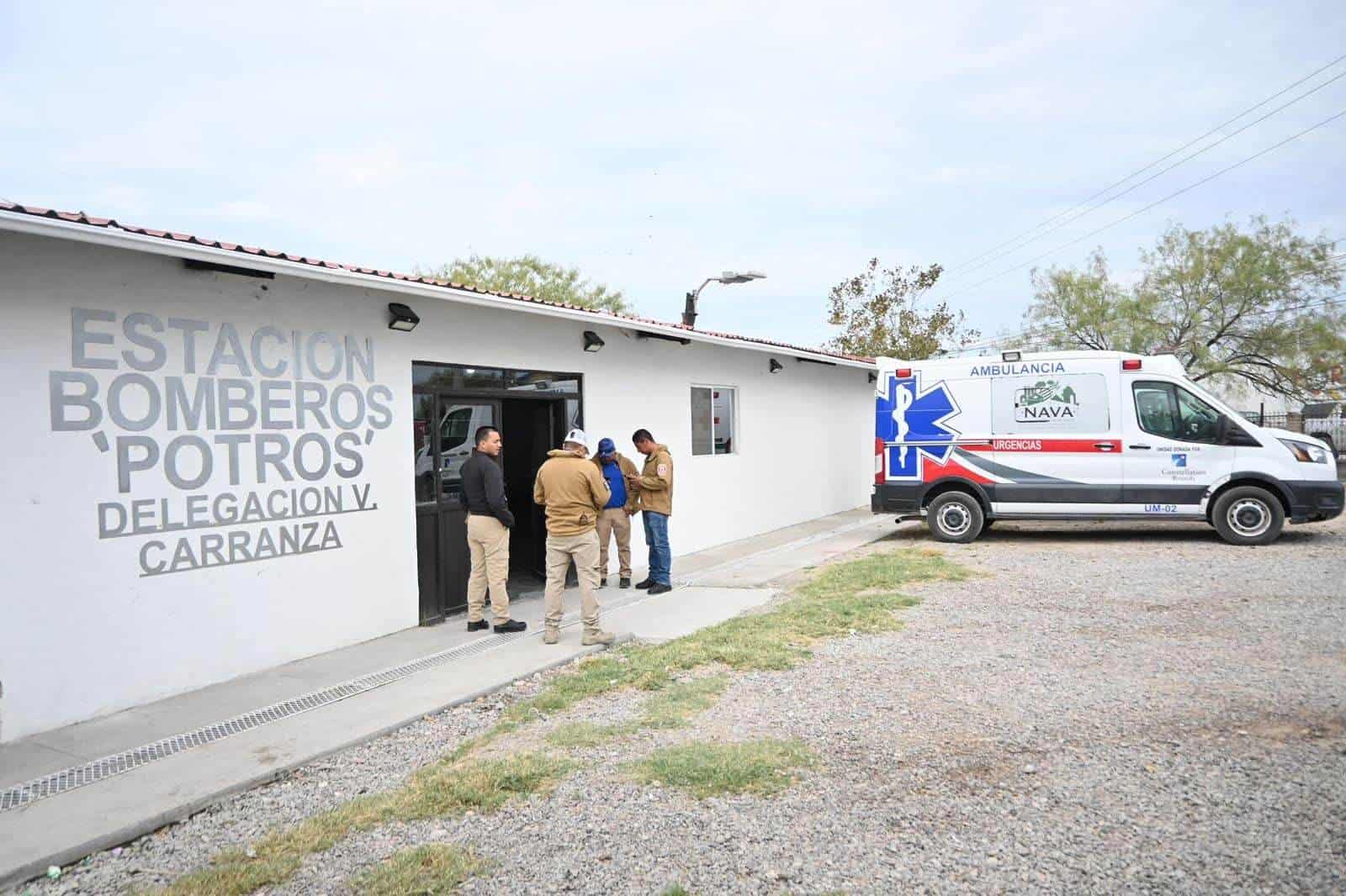 Inauguran remodelación de Estación de Bomberos "Potros" en Venustiano Carranza