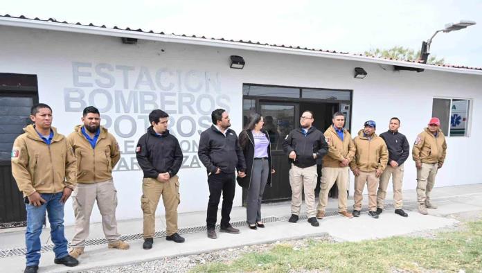 Inauguran remodelación de Estación de Bomberos "Potros" en Venustiano Carranza