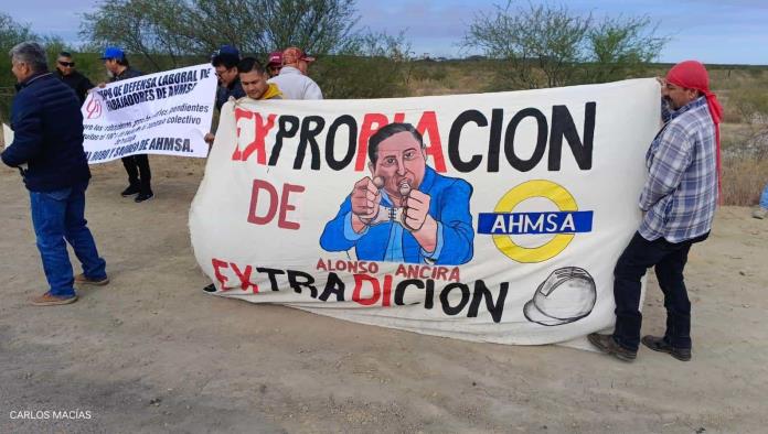 Ex obreros de AHMSA piden extradición de Alonso Alcira y nacionalización de la empresa