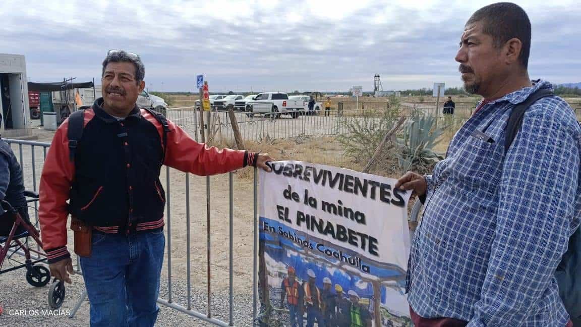 Sobrevivientes de la inundación en mina del pinabete piden indemnización