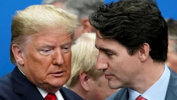 Trudeau califica de buena su reunión con Trump