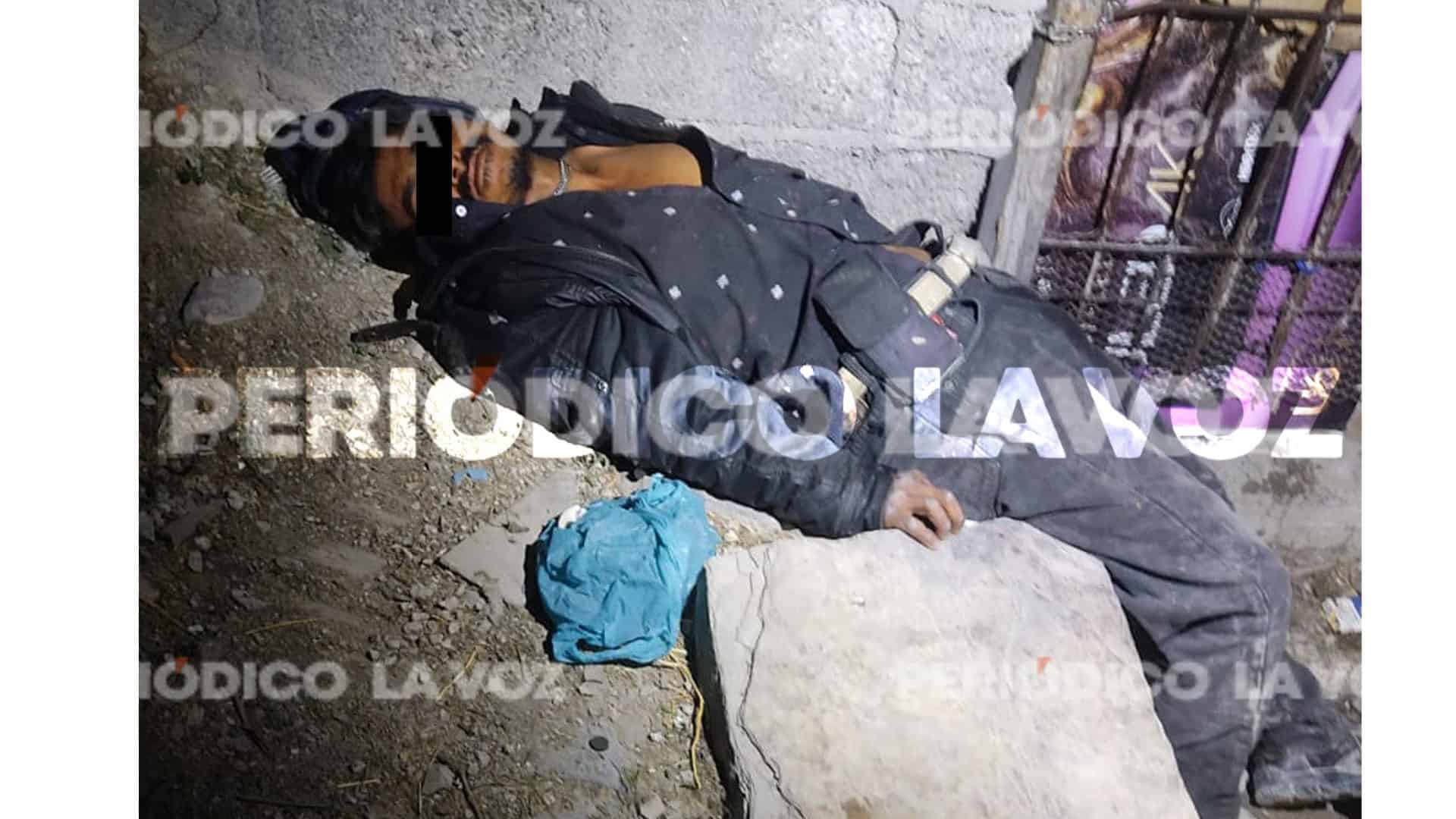 Encuentran tazo dormido en la calle