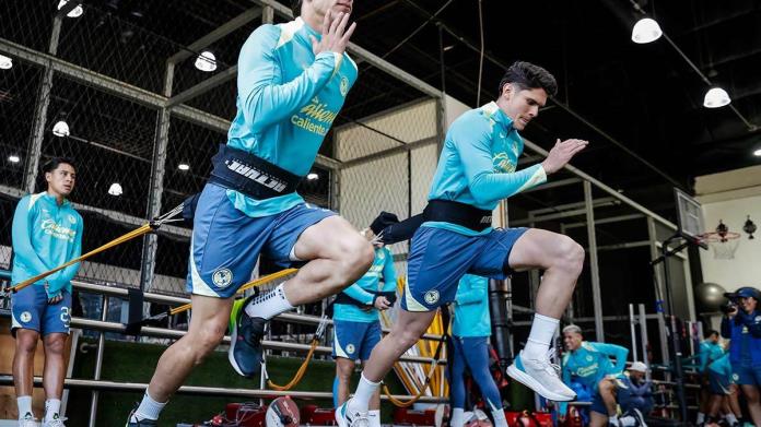 Así se prepara América para las Semifinales ante Cruz Azul Así se prepara América para las Semifinales ante Cruz Azul