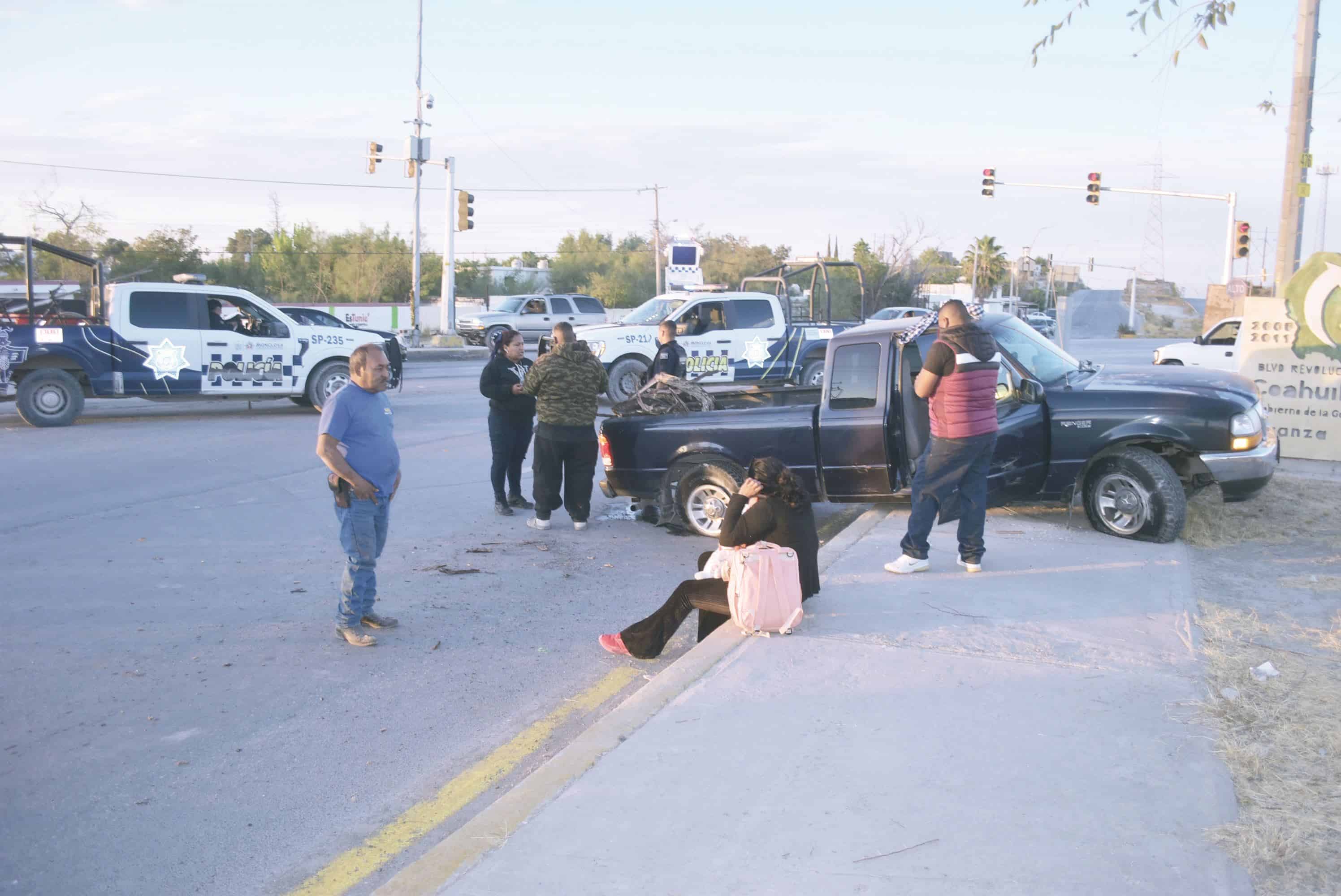 Deja lesionadas a 2 mujeres y 1 bebé