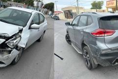 Accidente en Ciudad Acuña: Choque entre dos vehículos en la calle Aranda Reynel