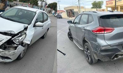 Accidente en Ciudad Acuña: Choque entre dos vehículos en la calle Aranda Reynel