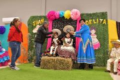 Celebran Festival Revolucionario en el Jardín de Niños Estefanía Castañeda