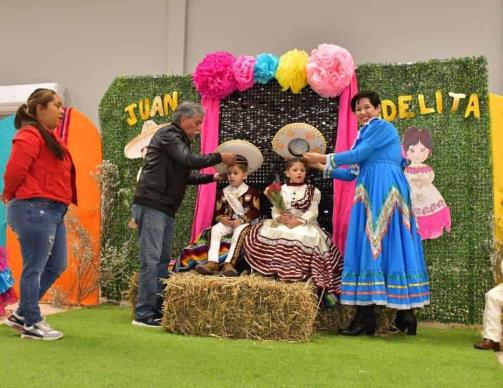 Celebran Festival Revolucionario en el Jardín de Niños Estefanía Castañeda