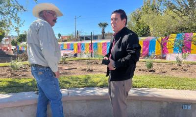 Remodelación de la Plaza Benjamín Canales prioriza el cuidado ecológico en Ciudad Acuña