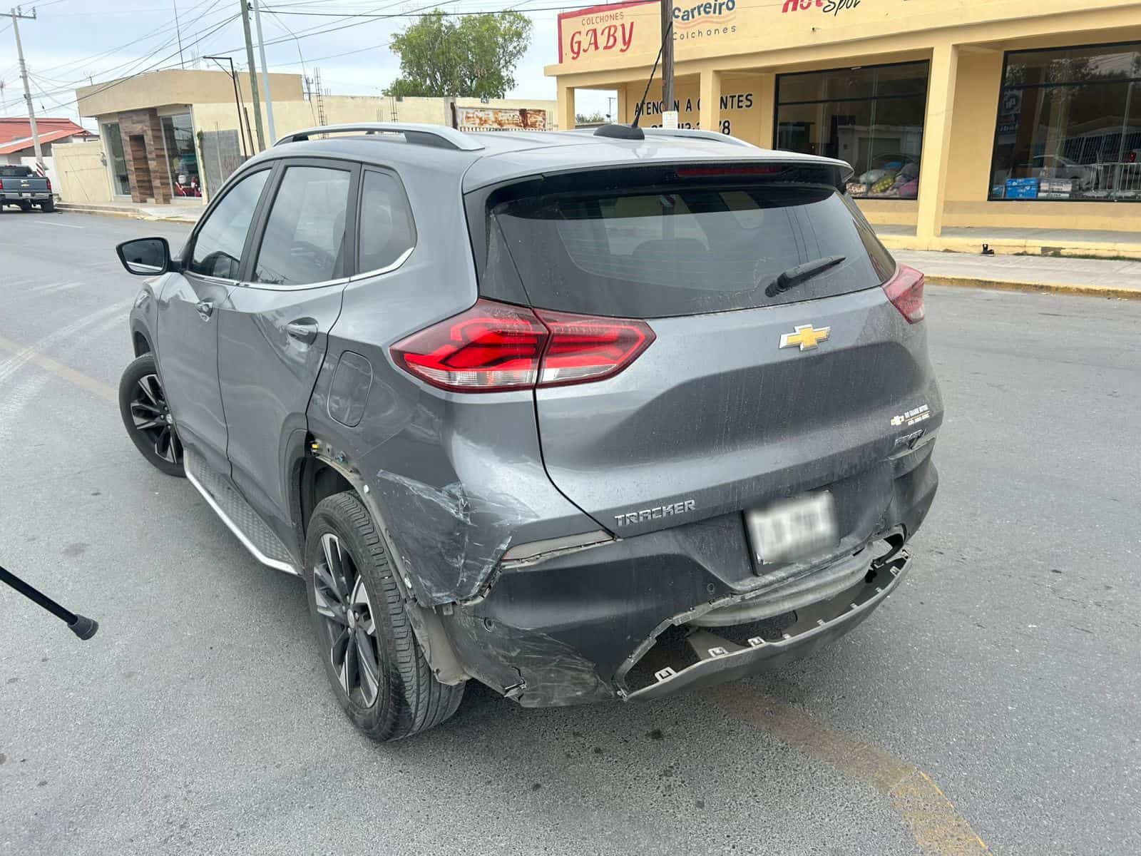 Accidente en Ciudad Acuña: Choque entre dos vehículos en la calle Aranda Reynel