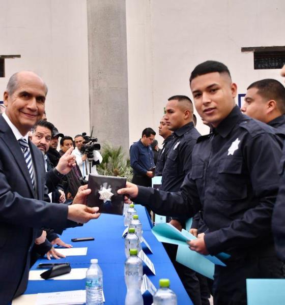 Tiene Monclova 49 nuevos policías