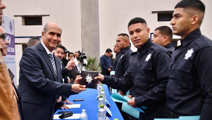 Tiene Monclova 49 nuevos policías