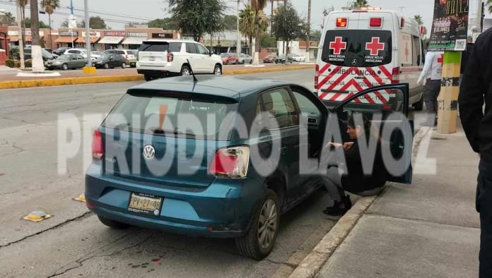 Choque por alcance moviliza a autoridades