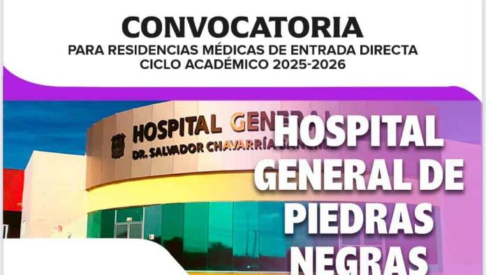 Convocatoria Abierta para Médicos Residentes en el Hospital Salvador Chavarría