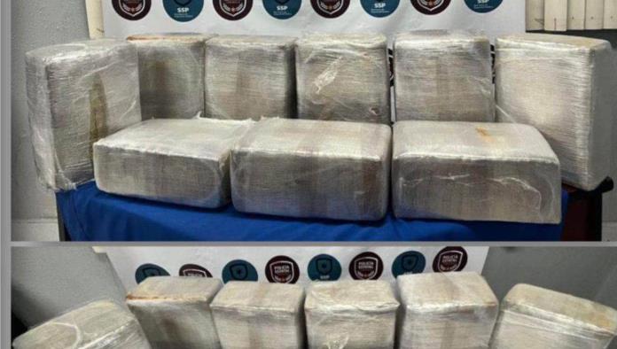 ASEGURA POLICÍA ESTATAL 100 KG DE MARIHUANA