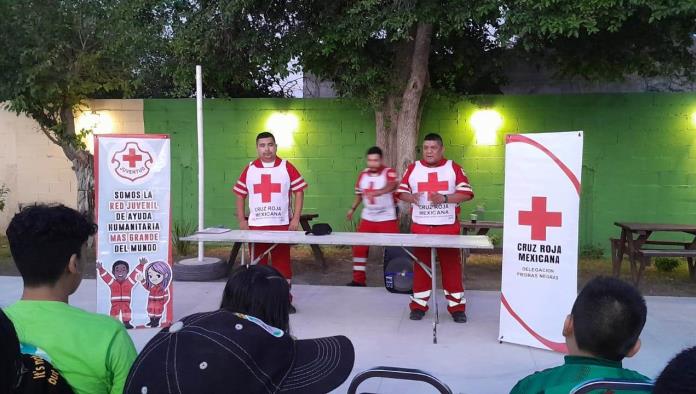 Capacitación para Ser Socorristas Voluntarios de la Cruz Roja en Piedras Negras