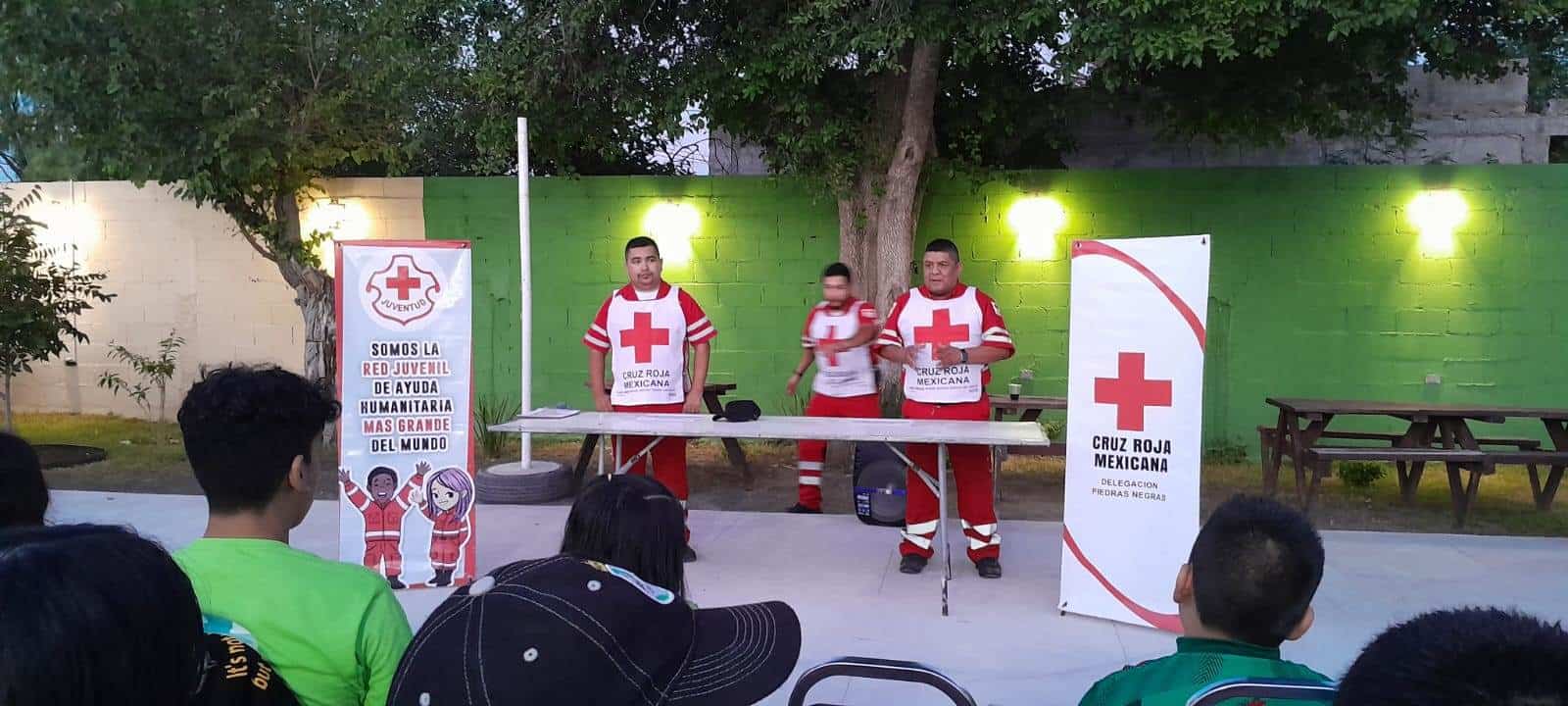 Capacitación para Ser Socorristas Voluntarios de la Cruz Roja en Piedras Negras