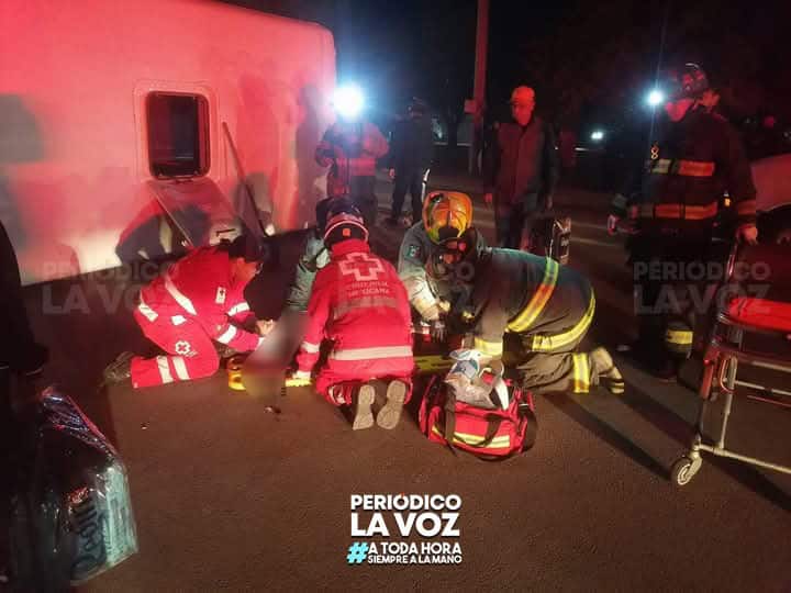 Accidente de camión de maquiladora en Ciudad Acuña deja varios lesionados