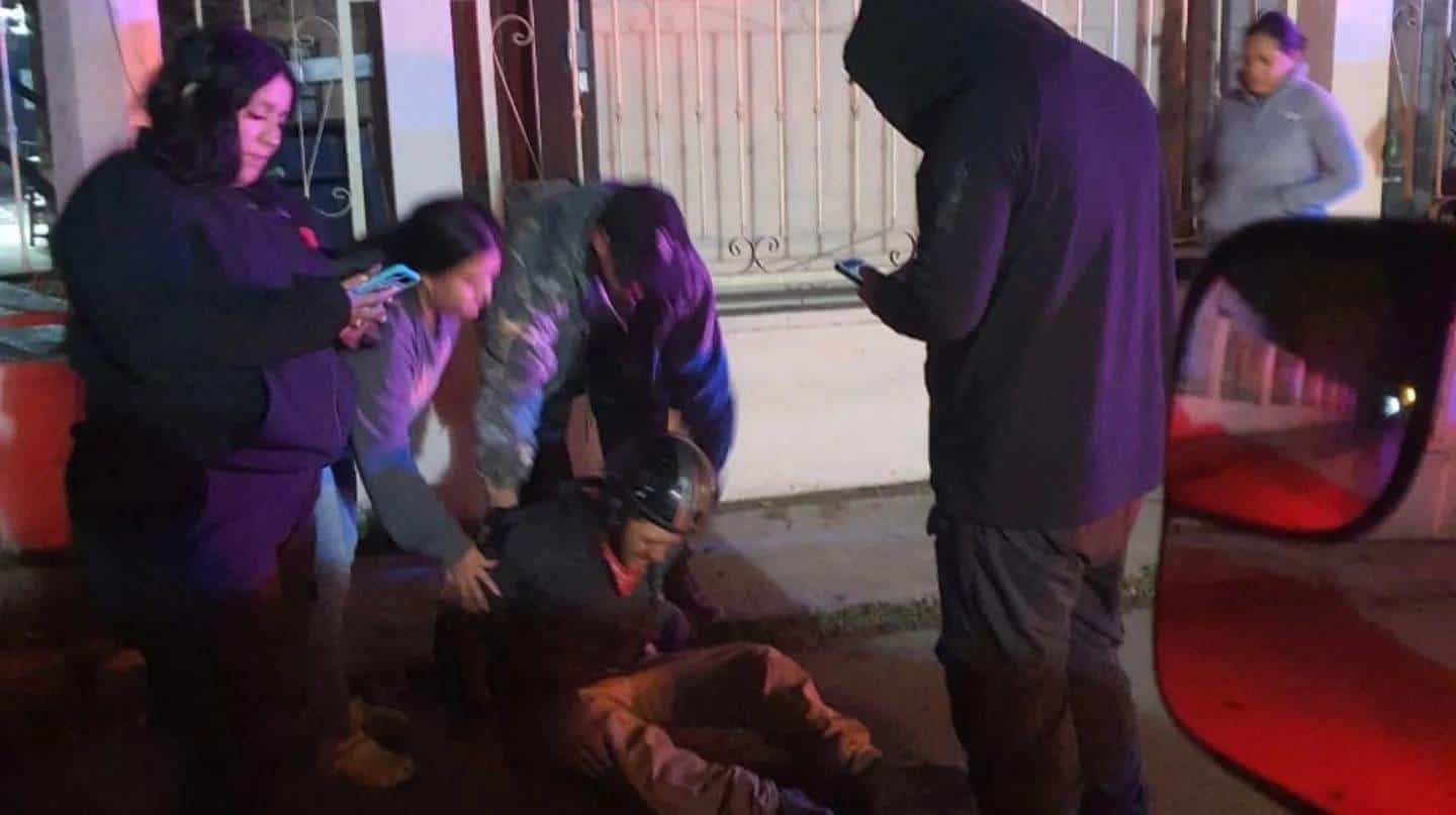 El lesionado fue identificado con el apodo de “La  Chaira”.