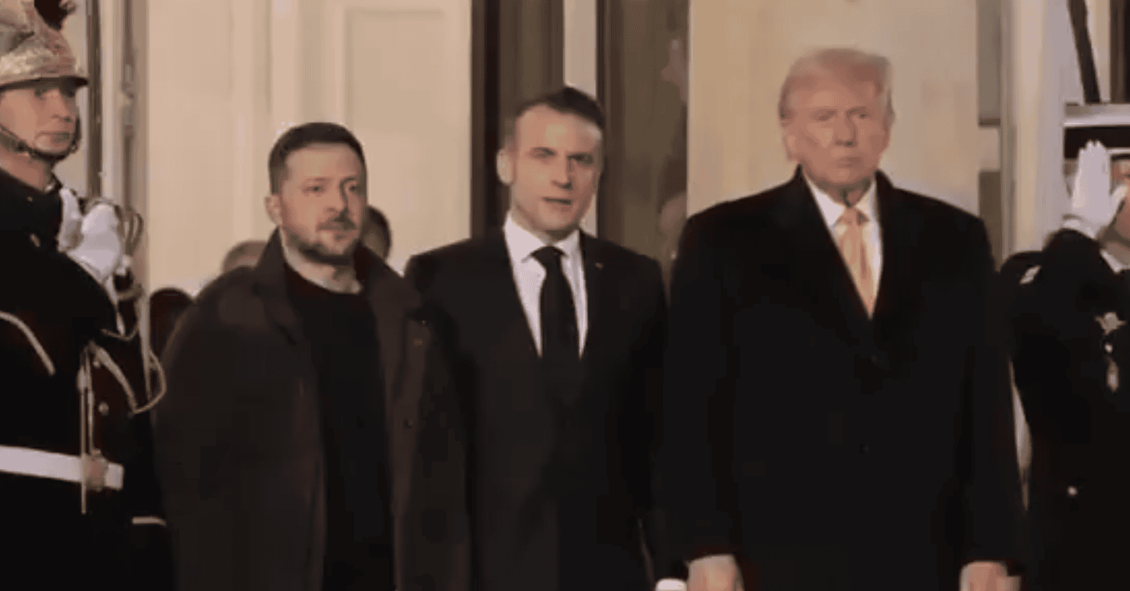 Trump se reúne con Zelenski y Macron en Francia