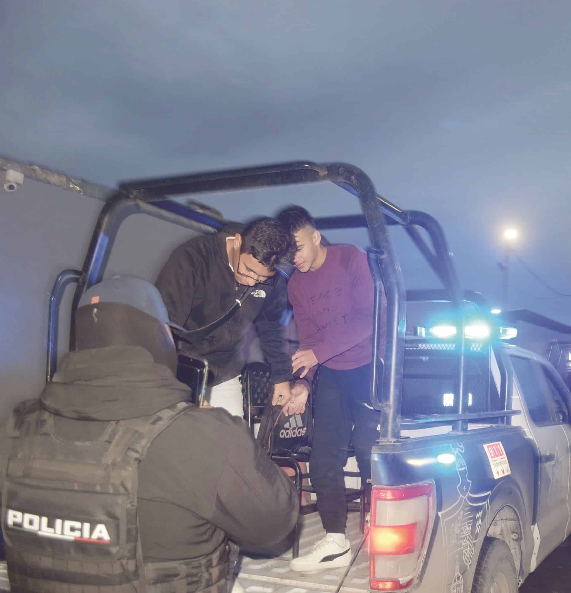 Detienen a quinceañeros en el Hotel Chulavista