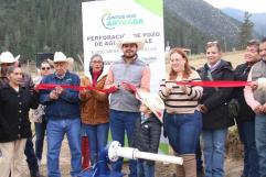 Listo pozo de agua en "Mesa de las Tablas"