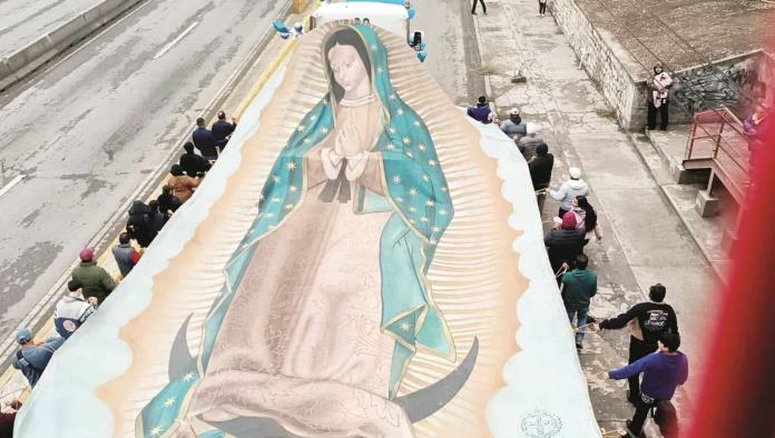 Desbordan fe por ´La Guadalupana´