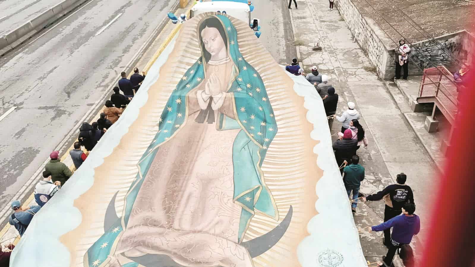 Desbordan fe por ‘La Guadalupana’