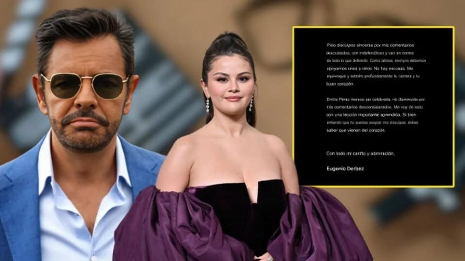 Eugenio Derbez pide disculpas a Selena Gómez
